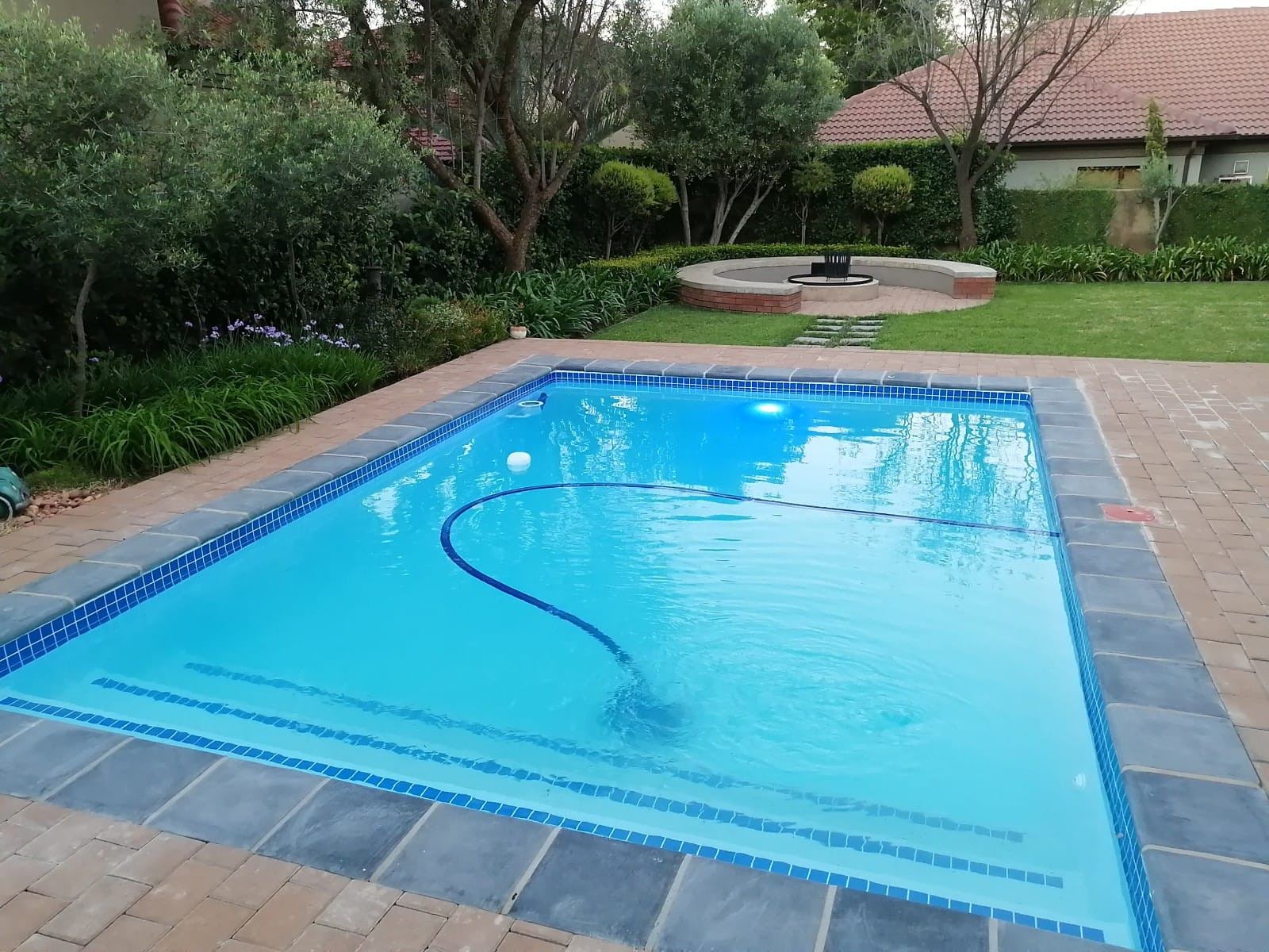 Fibreglass-lined pool by Miracle Pools