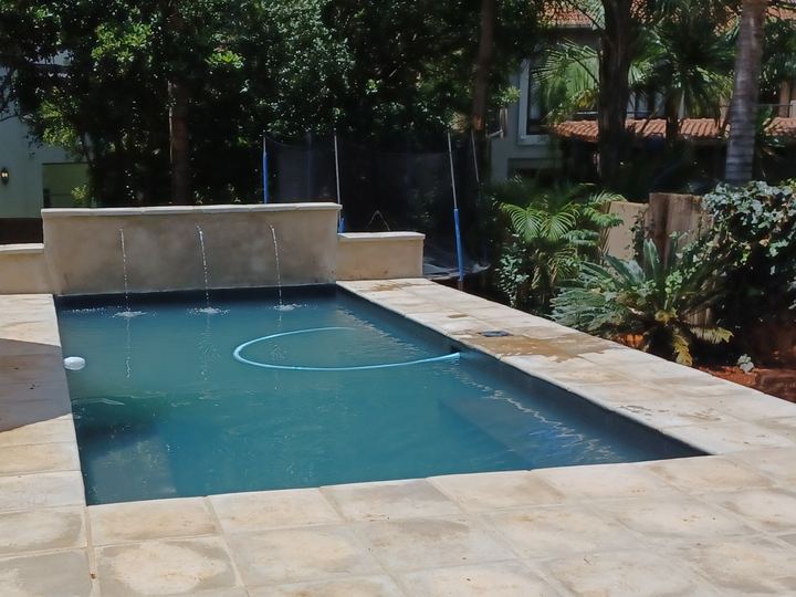Fibreglass-lined pool, project 6