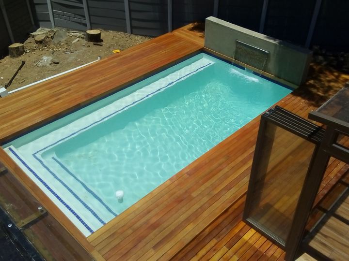 Marbelite pool, project 1