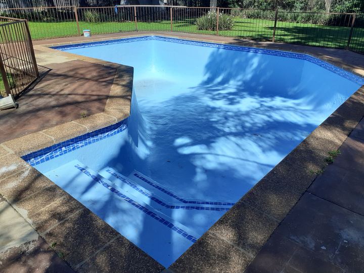 Pool renovation, project 1