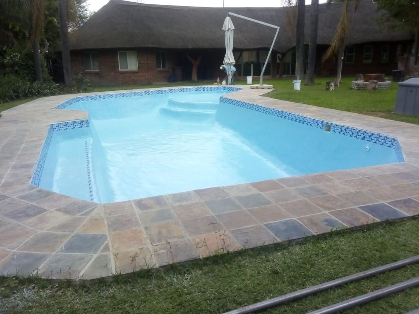 Renovated pool, after
