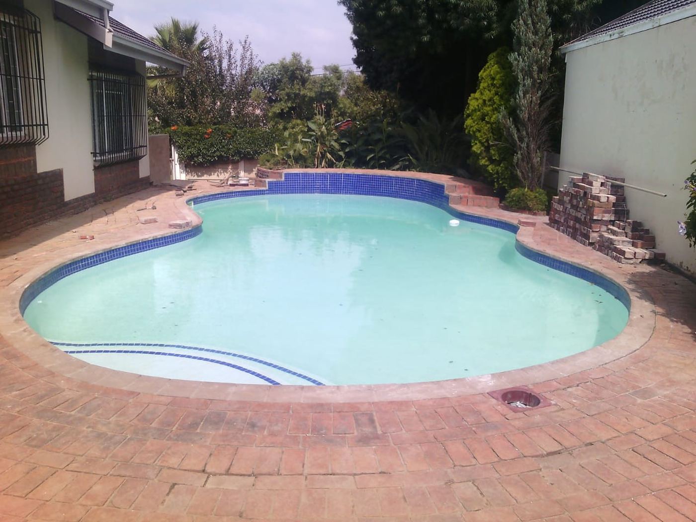 Renovated pool, after