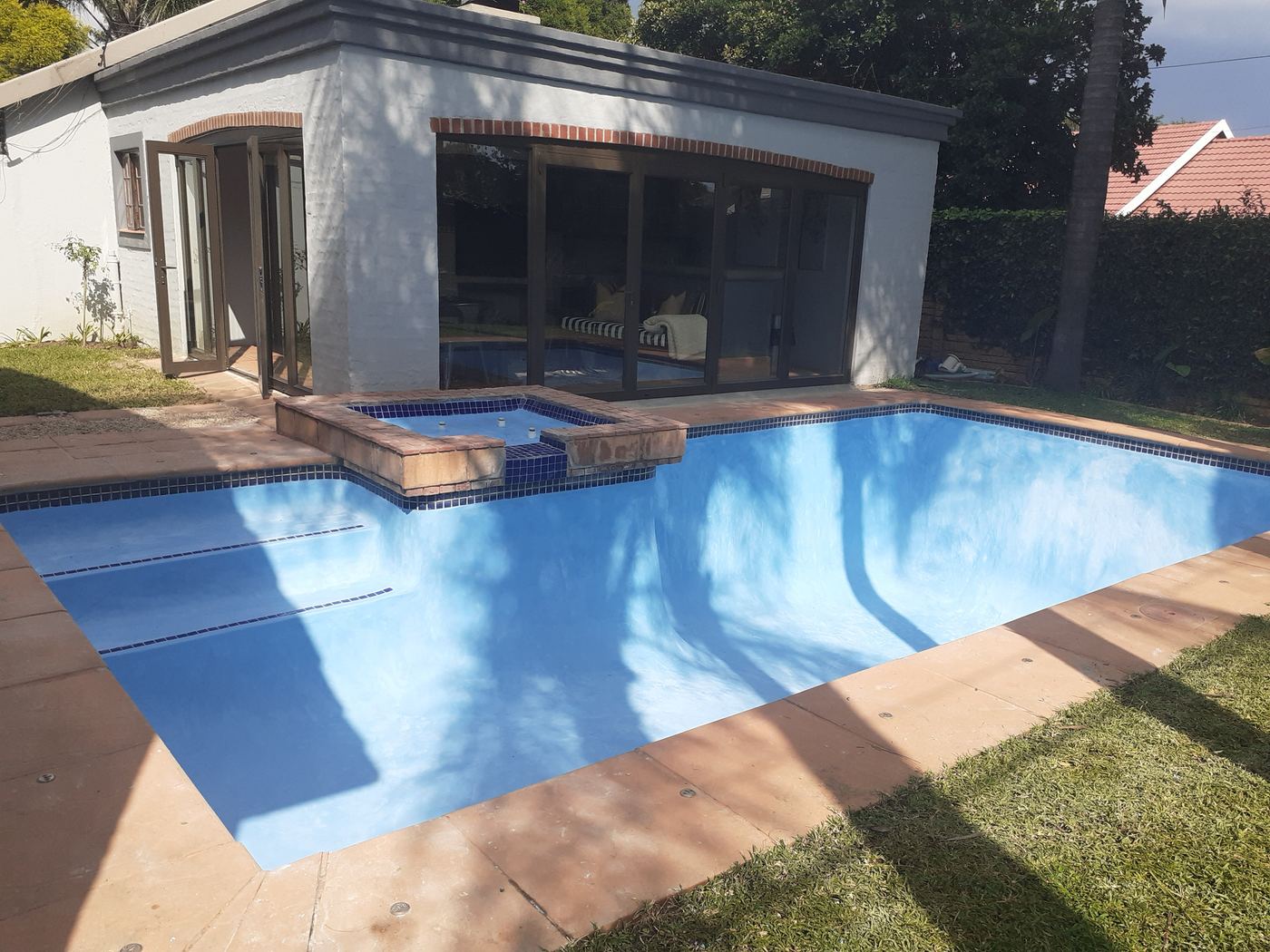 Renovated pool, after