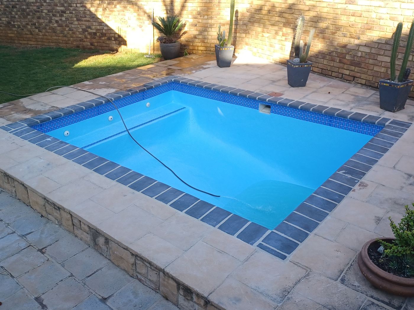 Renovated pool, after
