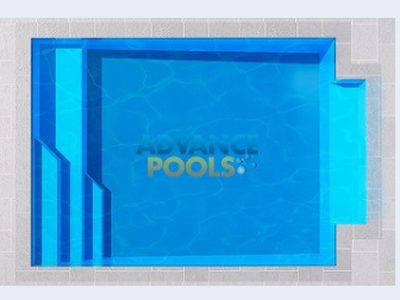 Pacific 4 Patio fibreglass shell, top view