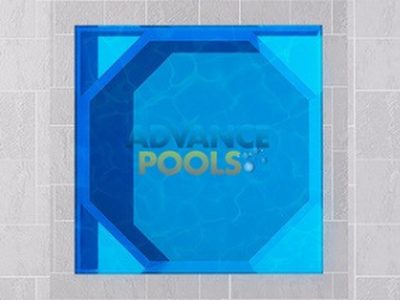 Crazy Splash fibreglass shell, top view